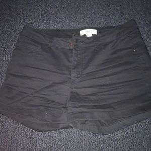Black shorts